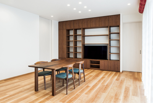dining table&chair&wall storage