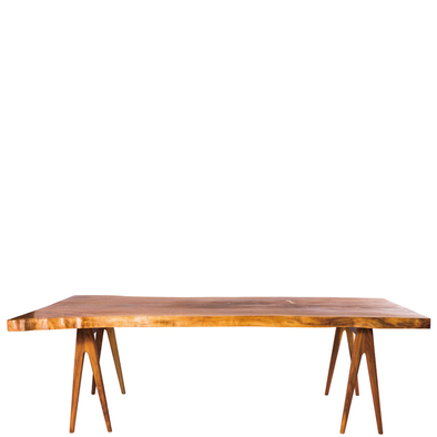 solid wood table