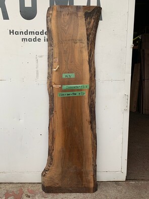 Wナット一枚板<br />W2200 D600-700 T50<br />20210709-213